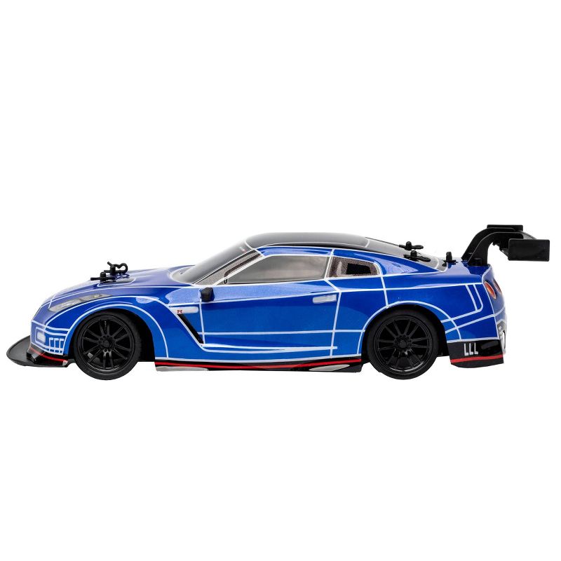 Hyper RC Nissan GTR Rechargeable Car with LED/Vapor Effects - 1:16 Scale - 2.4 GHz, 6 of 9