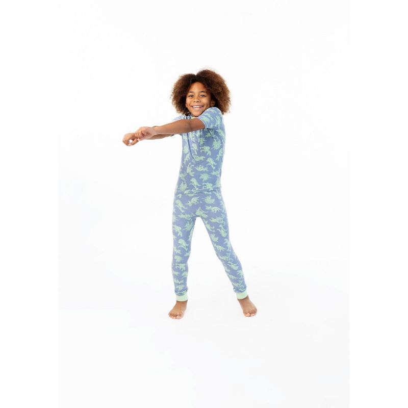 Sleep On It Boys 2-Piece Super Soft Jersey Snug-Fit Pajama Set, 5 of 6