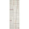 Washable Thin Indoor Rug, Modern Interwoven Lines, Low Pile, Stain-Resistant, Non-Slip for Living Room, Bedroom, Kitchen - 3 of 4