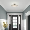 Livex Lighting Oasis 3 - Light Semi-Flush Mount in  Bronze - 2 of 4