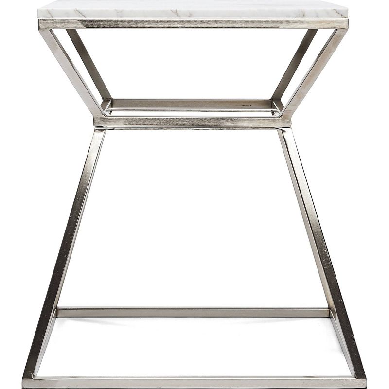 22" Audrey Marble Side Table - Adore Décor, 1 of 7
