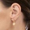 Adornia Gold 2-PIECE Pink Mother of Pearl Huggie Earring HOLIDAY Set. - 2 of 4