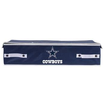 NFL Franklin Sports Dallas Cowboys Under The Bed Storage Bins - Large