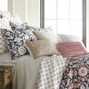Loretta Gold Slub Decorative Pillow - Levtex Home - 2 of 3