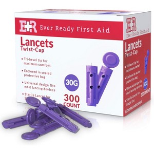 Sterile Twist-Cap Lancets 30G Purple - 1 of 4