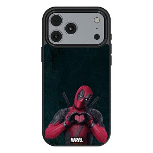 Marvel Deadpool Badge MagSafe Compatible Cell Phone Case for Apple iPhone 17 Series - 1 of 4