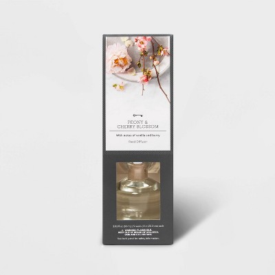 2.02 fl oz Peony and Cherry Blossom Oil Reed Diffuser - Threshold™
