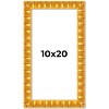 PosterPalooza | 10x20 Bamboo Picture Frame, UV Acrylic, 4 Finishes - Brown, Black, Gold, and Natural - 2 of 4