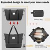 2 Piece Luggage Set with Bags Expanable Spinner Wheels ABS Lightweight Suitcase with TSA Lock 20inch+24inch - 4 of 4