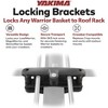 YAKIMA 1.05 Pound Locking Brackets Hardware for Securing LoadWarrior, MegaWarrior, and SkinnyWarrior Rooftop Cargo Basket, Set of 2 - 2 of 4