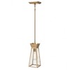 Artcraft Lighting Lucian 1 - Light Pendant in  Brushed Brass - 3 of 4
