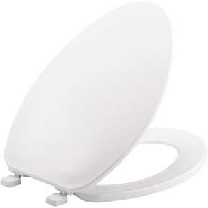 Bemis Elongated White Plastic Toilet Seat (Mfr. # 170-000) - 1 of 1