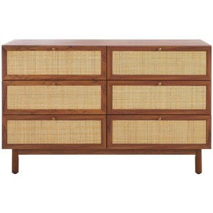 Aino 6 Drawer Dresser - DRS9600 - Safavieh - 1 of 4