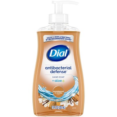 Dial Hand Soap Sandalwood Vanilla 11oz Target