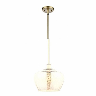 Fenton - 1 Light Mini Pendant In Industrial Style-11 Inches Tall and 11 Inches Wide