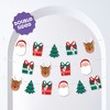 Big Dot of Happiness Jolly Santa Claus Garland Banner, Christmas Party Decorations Backdrop, 30 Feet of Cord, 15 Paper Holiday Shapes Double-Sided - 2 of 4