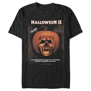 Men's Halloween II Skeleton Movie Vintage Poster T-Shirt - 1 of 4