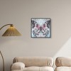 Art Remedy Shining Butterfly Colorful buterfly and flowers wall art Framed - 2 of 4