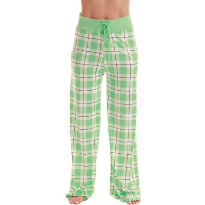 mint white plaid