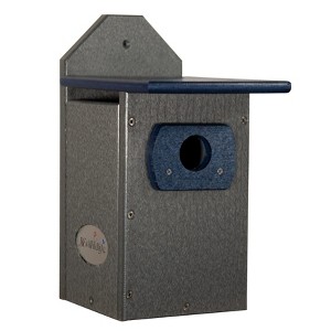 JCS Wildlife Recycled Poly Lumber Standard Bluebird House - 1 of 4