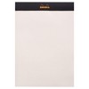 Rhodia "R" Premium Stapled Notepad - Blank 70 sheets - 6 x 8 1/4 - Orange cover - 2 of 4
