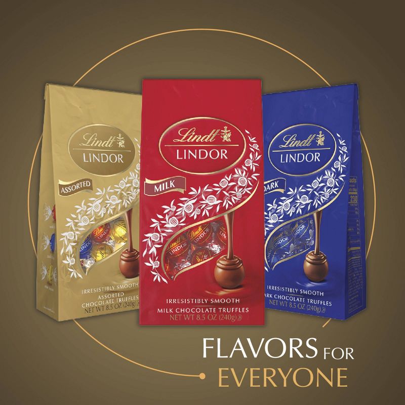 Lindt Lindor Assorted Chocolate Candy Truffles - 6 oz., 6 of 14