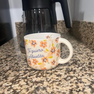 14 oz Te Quiero Abuelita Shortie Mug Pink - Room Essentials : Target