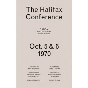 The Halifax Conference - (Paperback) - 1 of 1