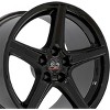 OE Wheels LLC FR06B-18100-5450-22B Black Wheel Painted (18 x 10. inches /5 x 114 mm, 22 mm Offset) - 3 of 3