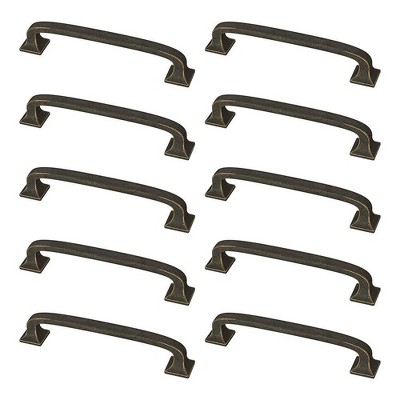 Franklin Brass 10pk 4" Lombard Pull Chestnut Bronze