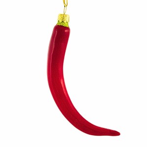 Cody Foster 4.5 Inch Chili Pepper Christmas Tree Ornament , Spicy Red Chili (1PC) - 1 of 4