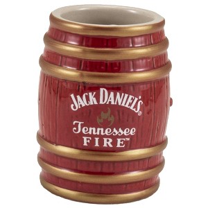 Adult Jack Daniel's Tennessee Fire Barrel Ceramic Shot Glass - 1 of 1