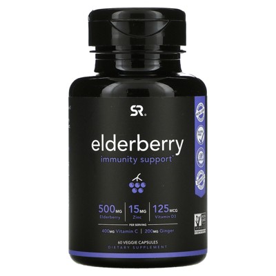 Sports Research Elderberry Complex, 60 Veggie Capsules, Dietary Supplements