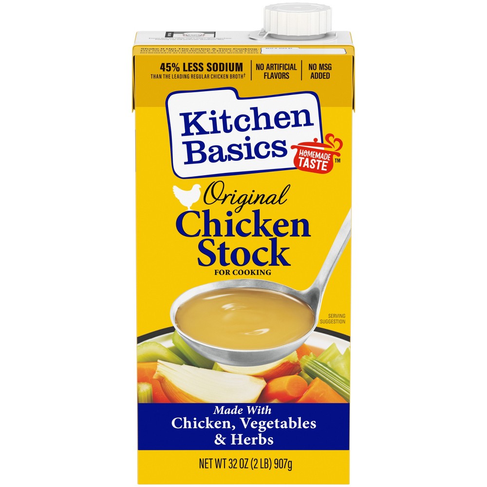 UPC 611443340013 product image for Kitchen Basics Gluten Free Chicken Stock - 32oz | upcitemdb.com