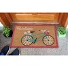 RugSmith Multi Machine Tufted Welcome Teal Cycle Doormat - 3 of 4