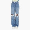 KanCan Essentials Debra High Rise 90's Criss Cross Straight Jeans - 4 of 4