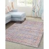 Unique Loom Nostalgia Bliss Border Washable Indoor Flatweave Woven Area Rug - 3 of 4