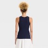 Women's Slim Fit Ribbed Tank Top - A New Day™ - 2 of 3