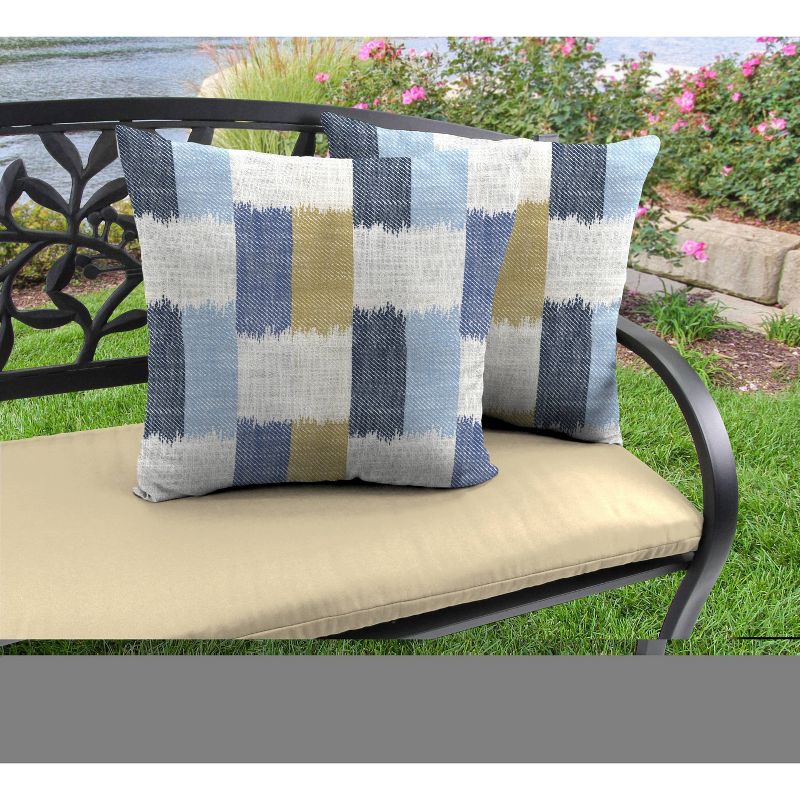 2pk Outdoor Pillow Set - Jordan Manufacturing, 3 of 5