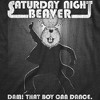 Mens Saturday Night Beaver T Shirt Funny Dancing Disco Joke Tee For Guys - Crazy Dog Men's T Shirt - 2 of 4