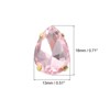 Unique Bargains Glass Craft Embellishments Flat Back Four Claws Teardrop Gems 20 Pcs - 2 of 4