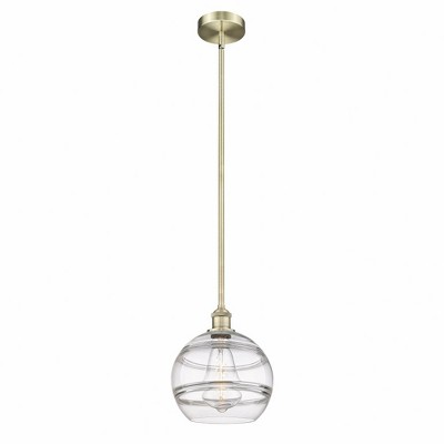 Rochester - 1 Light Stem Hung Mini Pendant In Industrial Style-11.13 Inches Tall and 10 Inches Wide