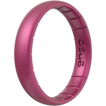 Enso Rings Thin Birthstone Series Silicone Ring