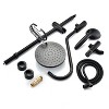 Okak Dual Shower Head with 2 Type Shower Head, High Pressure Shower Heads with Self-Cleaning Silicone Nozzle, Rain Shower Head - 3 of 4