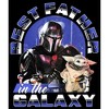 Men's Star Wars: The Mandalorian Din Djarin Galaxy's Best Bounty Hunter T-Shirt - 2 of 4