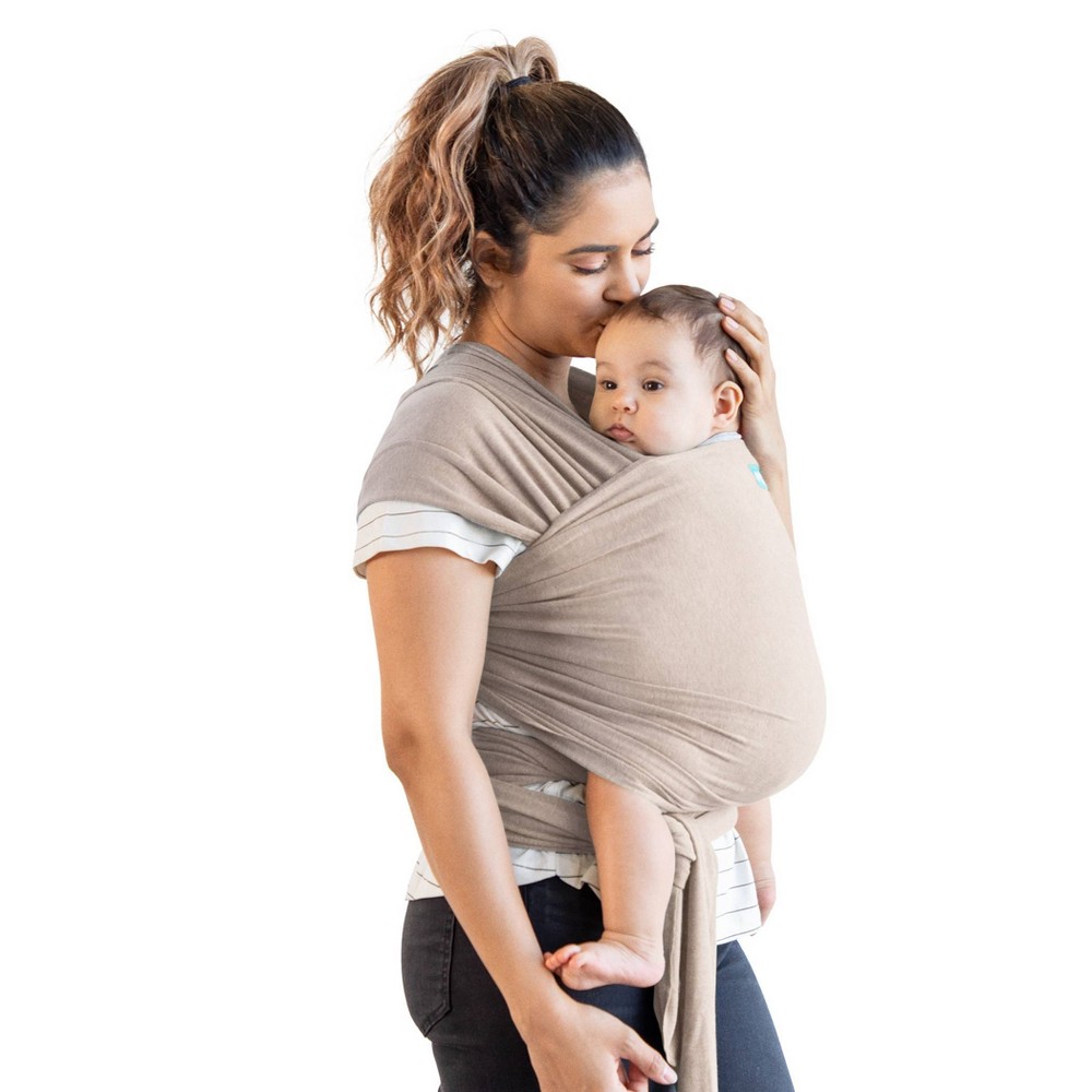 Photos - Baby Carrier Moby Wrap Elements Baby Wrap Carrier - Taupe