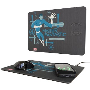 Marvel Fantastic 4 Badge 15-Watt Wireless Charger and Mouse Pad - 1 of 3