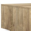 30" Solid Mango Hardwood Square Coffee Table, Ideal for Living Room or Family Room - 4 of 4