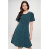 WEST K Women's Elli Short Flutter Sleeve High-Waist Mini Dress - 2 of 4
