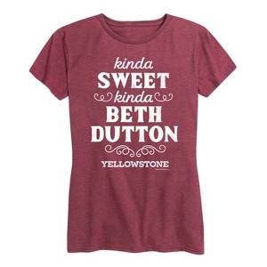 Women's - Yellowstone - Yellowstone Short Sleeve Graphic T-Shirt - 1 of 4